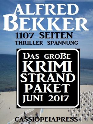 cover image of Das große Krimi Strand-Paket Juni 2017